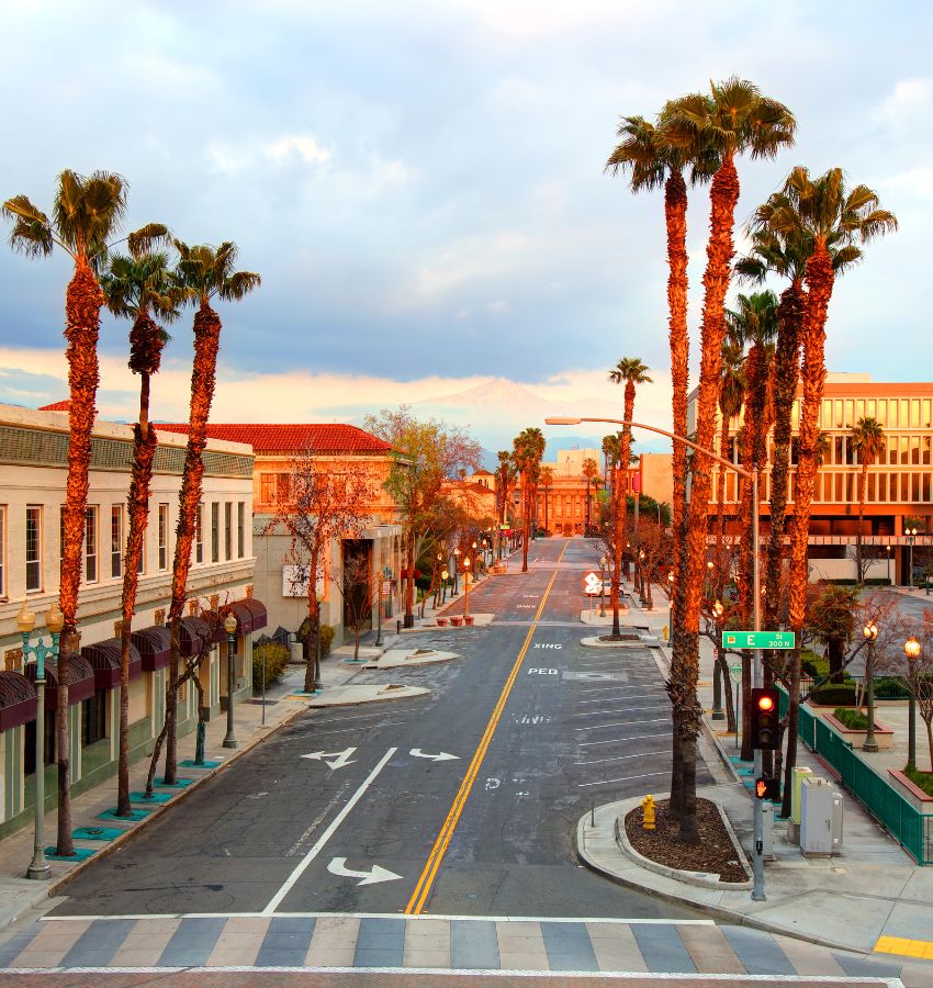 Downtown San Bernardino, California
